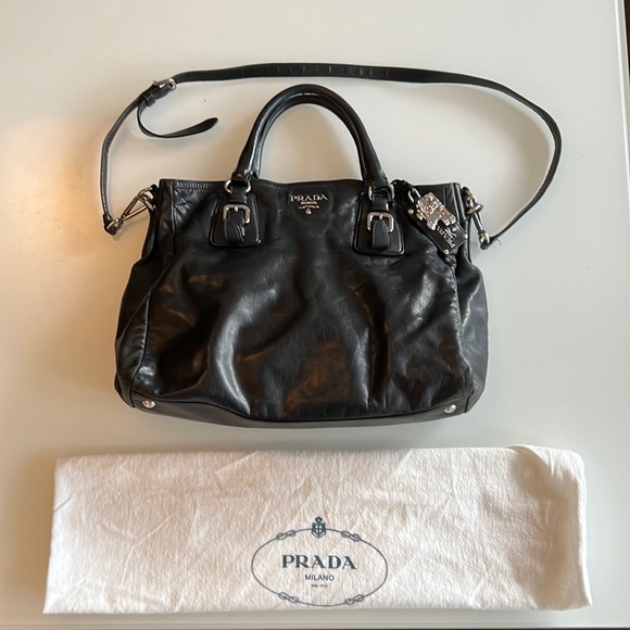 Vintage Prada Leather shoulder bag - Picture 1 of 7